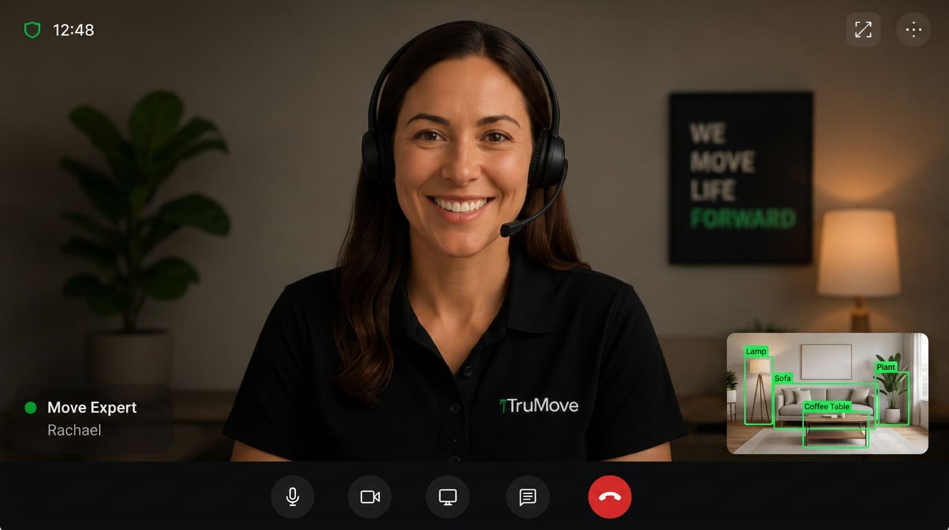 Live video call with a TruMove move expert